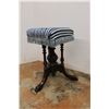 Image 3 : * Antique Swivel Piano Stool (Recent Upholstery) - Some Wear - 20" x 13"