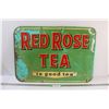Image 1 : * Red Rose Tea Metal Sign - Some Wear - 27" x 19"