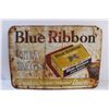 Image 4 : * Blue Ribbon Tea Bags Metal Sign - 27" x 19" - Some Wear