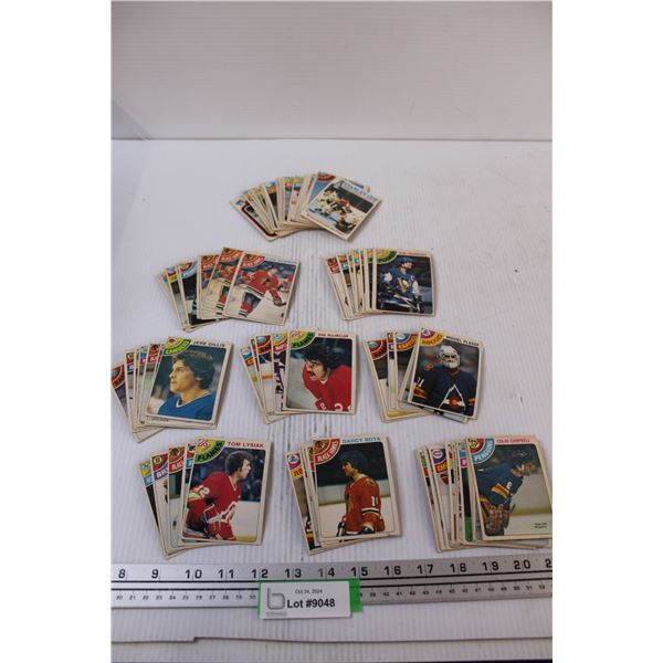 (90) Assorted 1978-79 OPC Hockey Cards