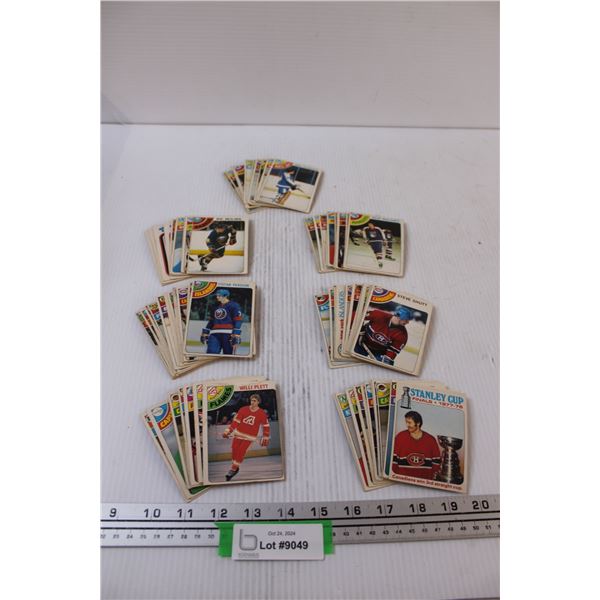(90) Assorted 1978-79 OPC Hockey Cards