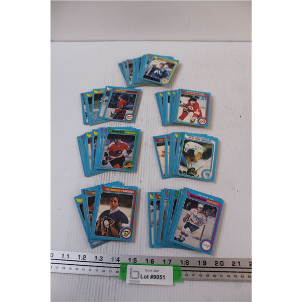 (100+) Assorted 1979-80 OPC Hockey Cards