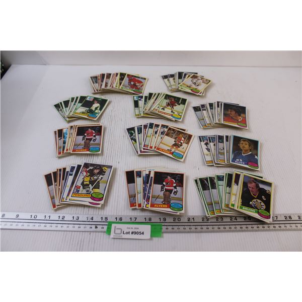 (150+) Assorted 1980-81 OPC Hockey Cards