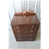 Image 1 : ***Meaford Antique Four Drawer Dresser - 28" x 18" x 38" Tall - Some Wear, as Pictured