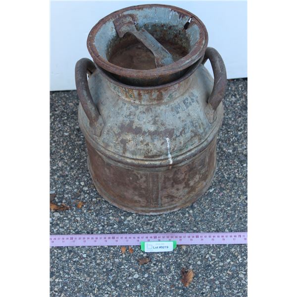 ***Antique Five Gallon Cream Canister - Some Wear