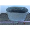 Image 1 : ***Antique Galvanized Oval Boiler - Some Wear - 23" x 13"