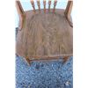 Image 4 : ***Vintage Press Back Wooden Chair - Some Wear