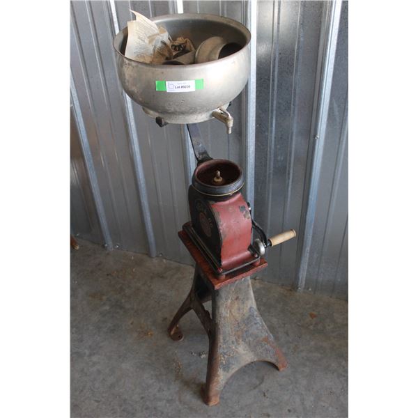 ***Antique Vega R6 Cream Separator on Stand complete - Consignor Says Works