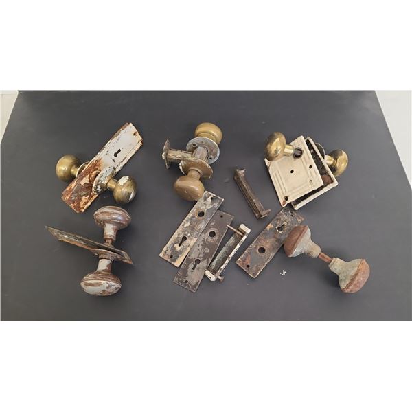 Assorted Door Knob Parts