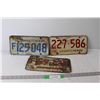Image 1 : (2) Saskatchewan Farm License Plates 1972 and 1975, Saskatchewan Licence Plate 1975