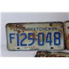 Image 2 : (2) Saskatchewan Farm License Plates 1972 and 1975, Saskatchewan Licence Plate 1975