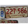 Image 3 : (2) Saskatchewan Farm License Plates 1972 and 1975, Saskatchewan Licence Plate 1975