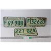 Image 1 : (2) Saskatchewan Farm License Plates 1970 and 1974, Saskatchewan License Plate 1974