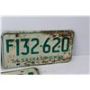 Image 3 : (2) Saskatchewan Farm License Plates 1970 and 1974, Saskatchewan License Plate 1974