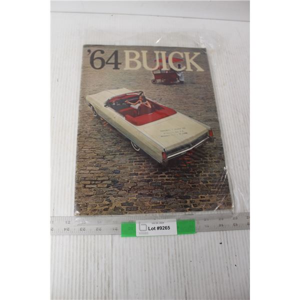 64 Buick Car Brochure