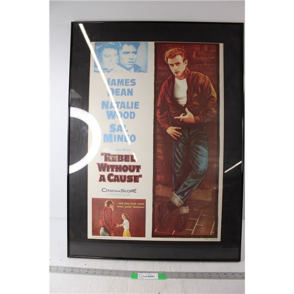 *Rebel Without a Cause Movie Poster Framed - 24" x 33"