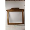 Image 1 : *Antique Mirror Frame - 28" x 28 1/2"