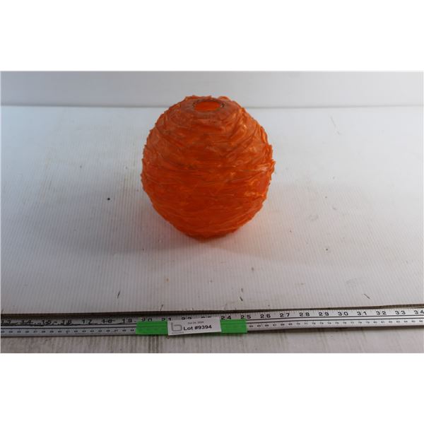 Ribbon Orange Lamp Shade