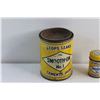 Image 2 : (2) Vintage Smooth No.1 Leak Stopper Cans