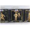 Image 3 : (3) Star Wars Die Cast Metal Key Chains - Luke Skywalker, See - C3P0 and Dart Vader - Sealed