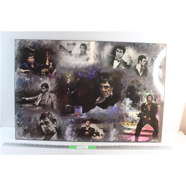Scarface Wall Decor 35'' x 24''