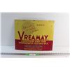 Image 1 : Vreamay Shortening Tin Made into Sign - 17 x 13.75
