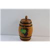 Image 5 : Vintage Wooden Barrel Piggy Bank