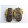 Image 4 : Indigenous Suede Leather Moccasins - Size 9''