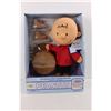 Image 2 : Christmas Time Charlie Brown Ultimate Action Figure w/ Accessories - NIB , Snoopy TY Beanie Baby