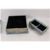 Image 7 : Genuine Incolay Stone Jewellery Box - 9'' x 9''