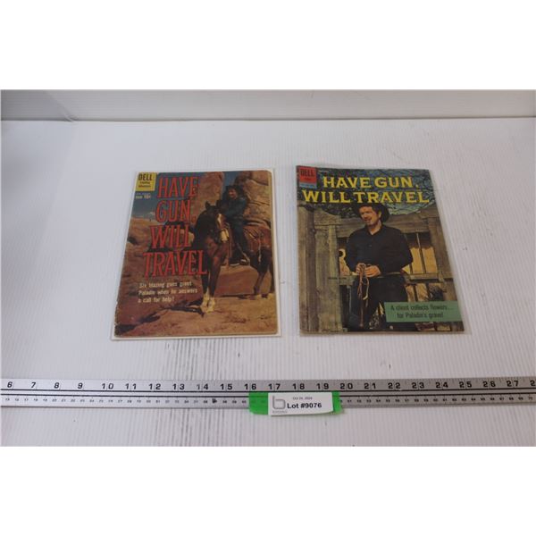 (2) Vintage Western Comic Books - "Have Gun, Will Travel"