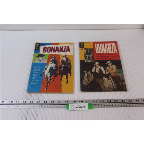 (2) Vintage "Bonanza" Comic Books
