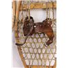 Image 6 : * Vintage Canadian Kabir Kouba Snow Shoes w/Leather Boot Harnesses(Dry And Damaged)