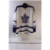 Image 1 : * "Lanny McDonald and Darryl Sittler" Signed Toronto Maple Leaf's Jersey - Some Staining