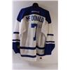Image 2 : * "Lanny McDonald and Darryl Sittler" Signed Toronto Maple Leaf's Jersey - Some Staining