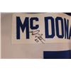 Image 4 : * "Lanny McDonald and Darryl Sittler" Signed Toronto Maple Leaf's Jersey - Some Staining