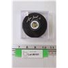Image 1 : Signed "Denis Savard" Hockey Puck - With Certificate of Authenticity