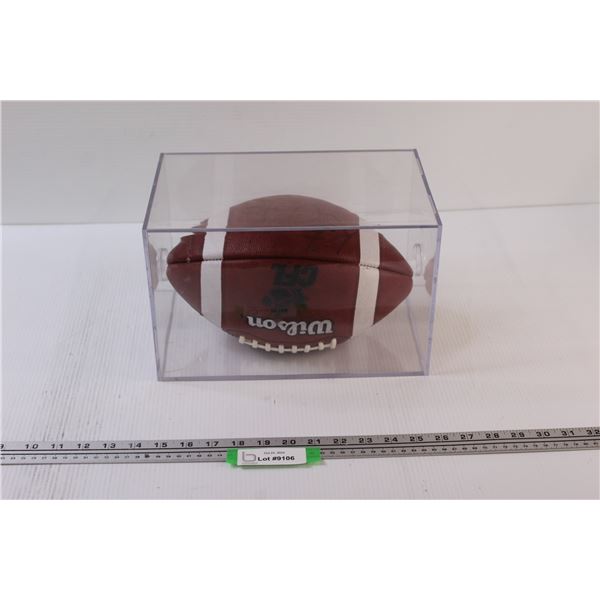 CFL Saskatchewan Roughriders "Kitwana Jones" Signed Game Football