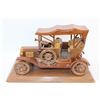 Image 4 : Folk Art, Hand Made Wooden Car Model