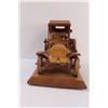 Image 5 : Folk Art, Hand Made Wooden Car Model