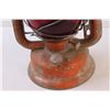 Image 5 : Antique Beacon Railway Signal Lantern w/ No.30 E Red Globe