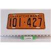 Image 1 : 1950 Saskatchewan License Plate