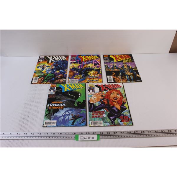 (5) Marvel Comics "X-MAN"