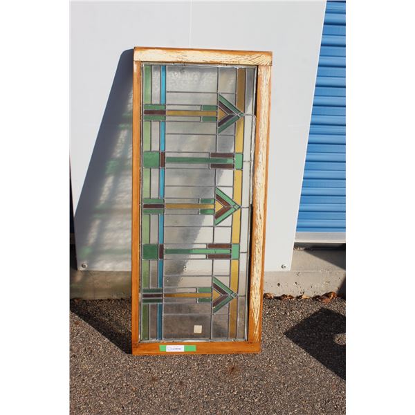 *** Stained Glass Window - 19"x44"