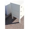 Image 3 : *** White Wooden Three Drawer Dresser - 17.5"x36"x33" H