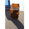 Image 1 : *** Three Drawer End Table (Some Damage) - 17"x17"x30" H