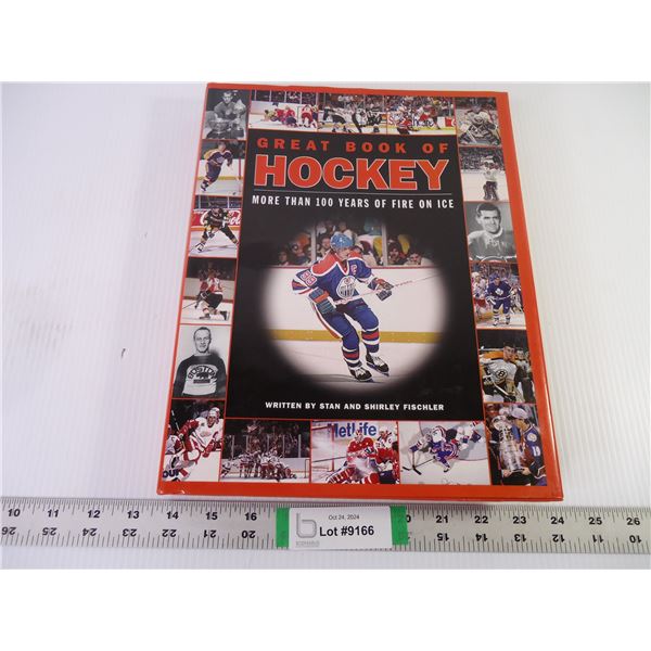 "Great Book of Hockey" by Stan & Shirley Fischler 1996-1st Edition