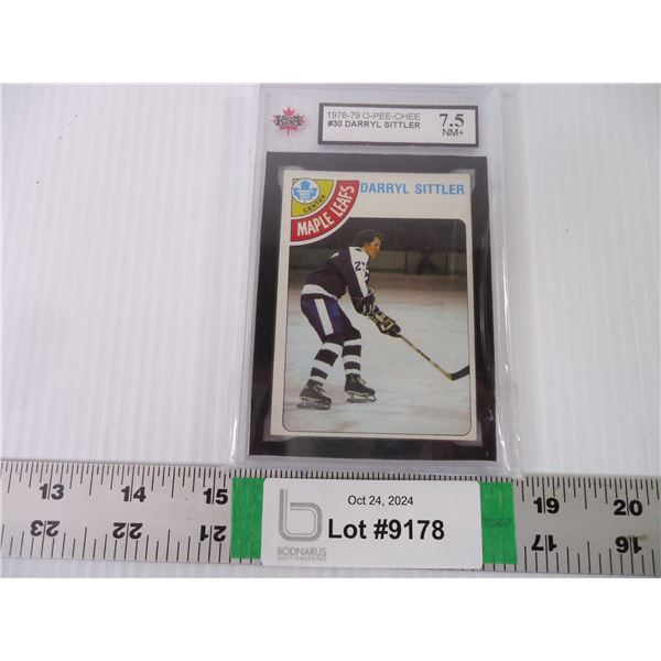 Darryl Sittler OPC 1978-79 NHL Graded 7.5