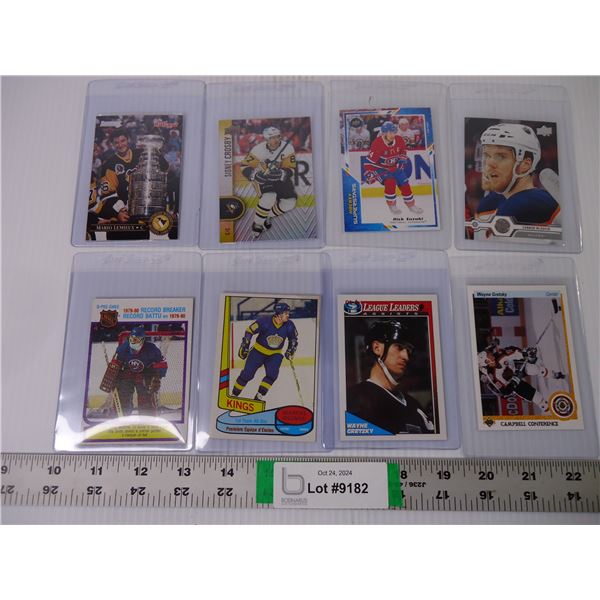 Lot of (8) OPC/UD Misc. NHL Superstars Hockey Cards