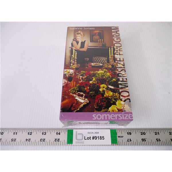 "Somersize" 2 Volume VHS Tapes by Suzanne Somers (new-sealed)